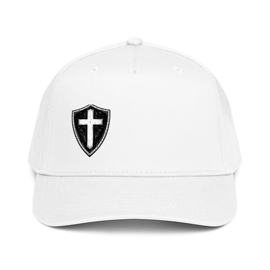 Cross & Shield Snap Back Hat