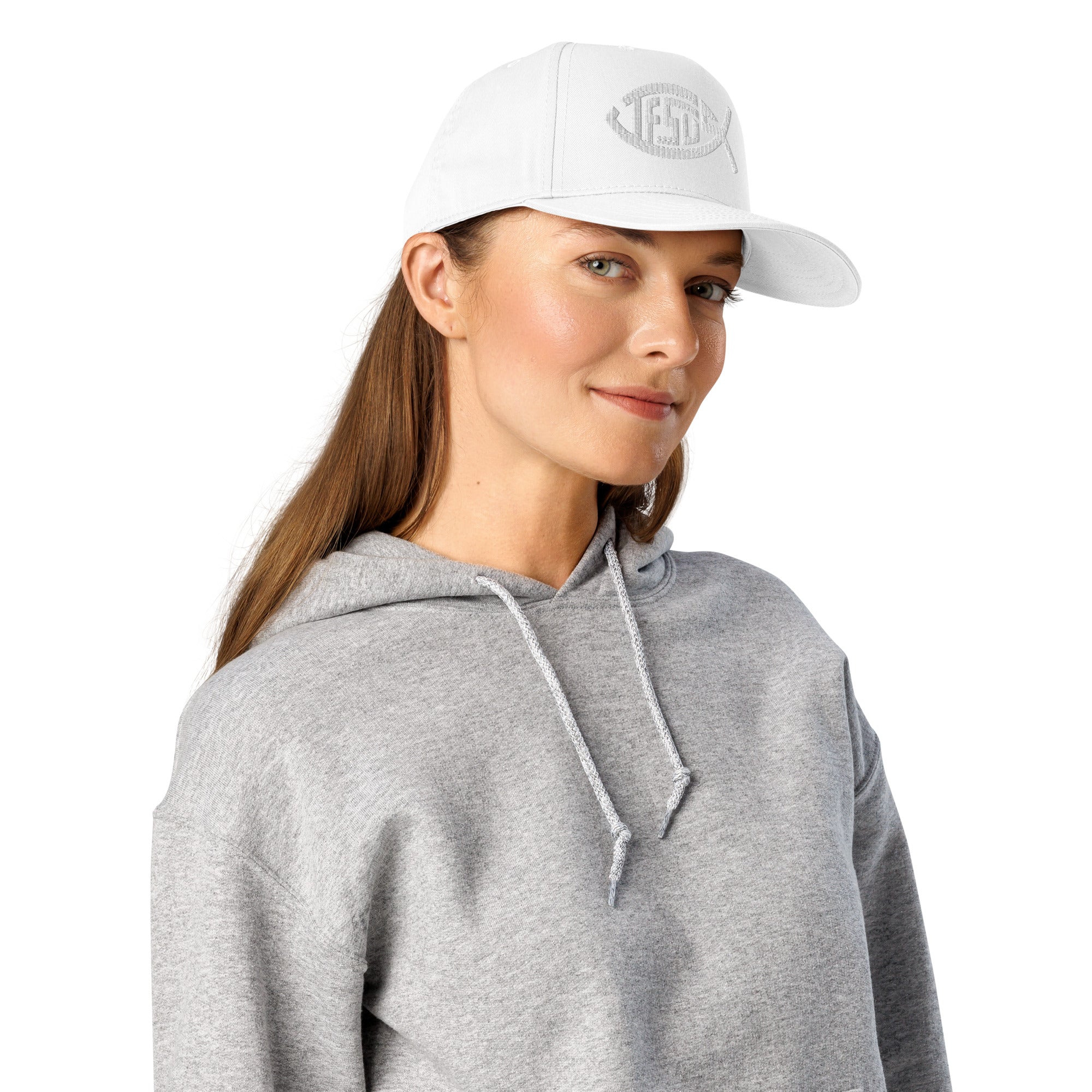 Jesus Fish - 3D Puff Print Otto Snapback