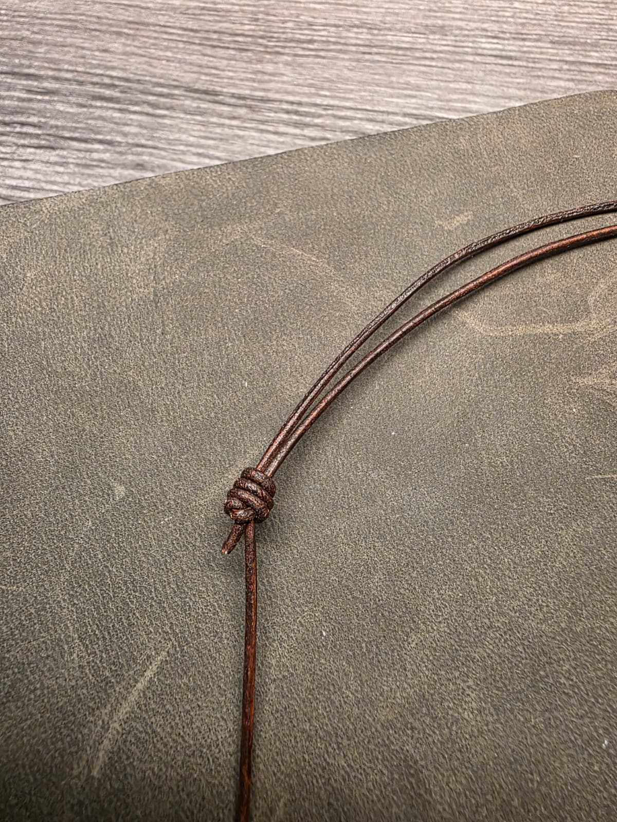 Handcrafted Wooden Cross Necklace