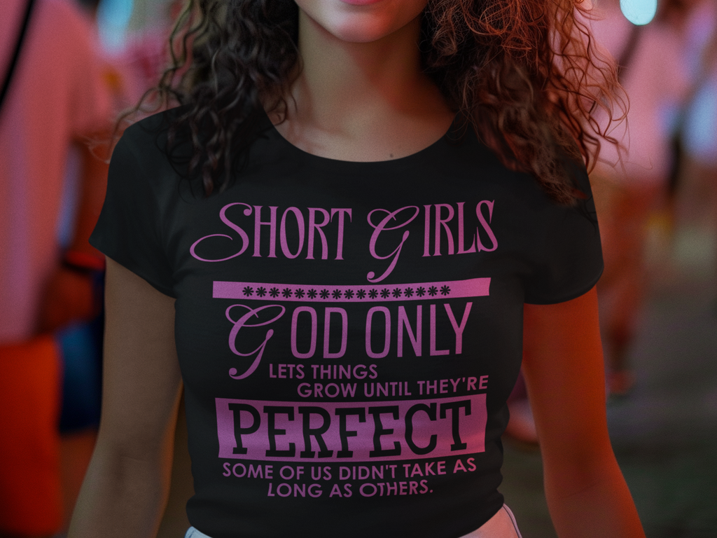 Woman's Short Girls God - 100% Cotton T-Shirt