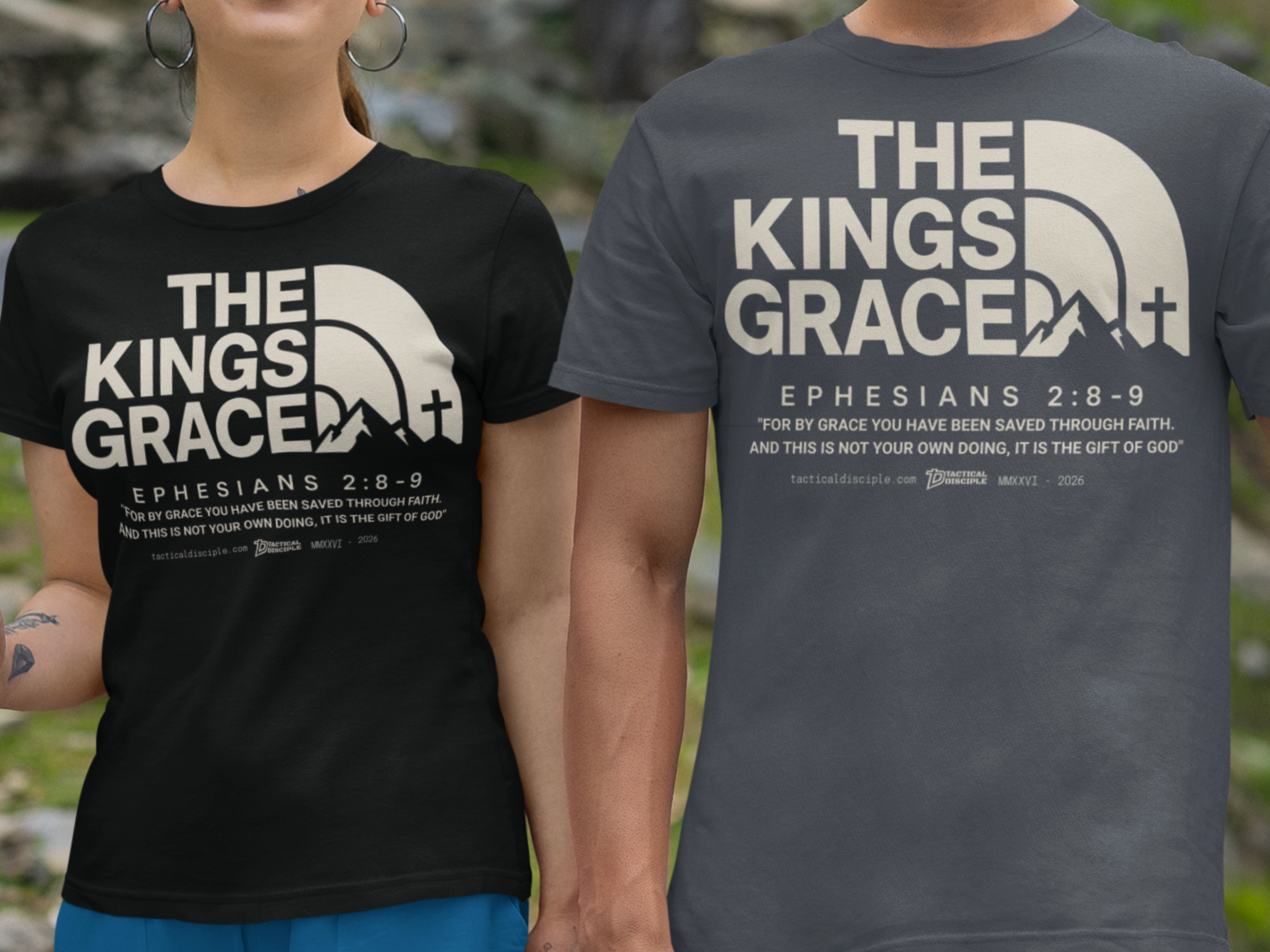 The King's Grace – Premium Christian Tee