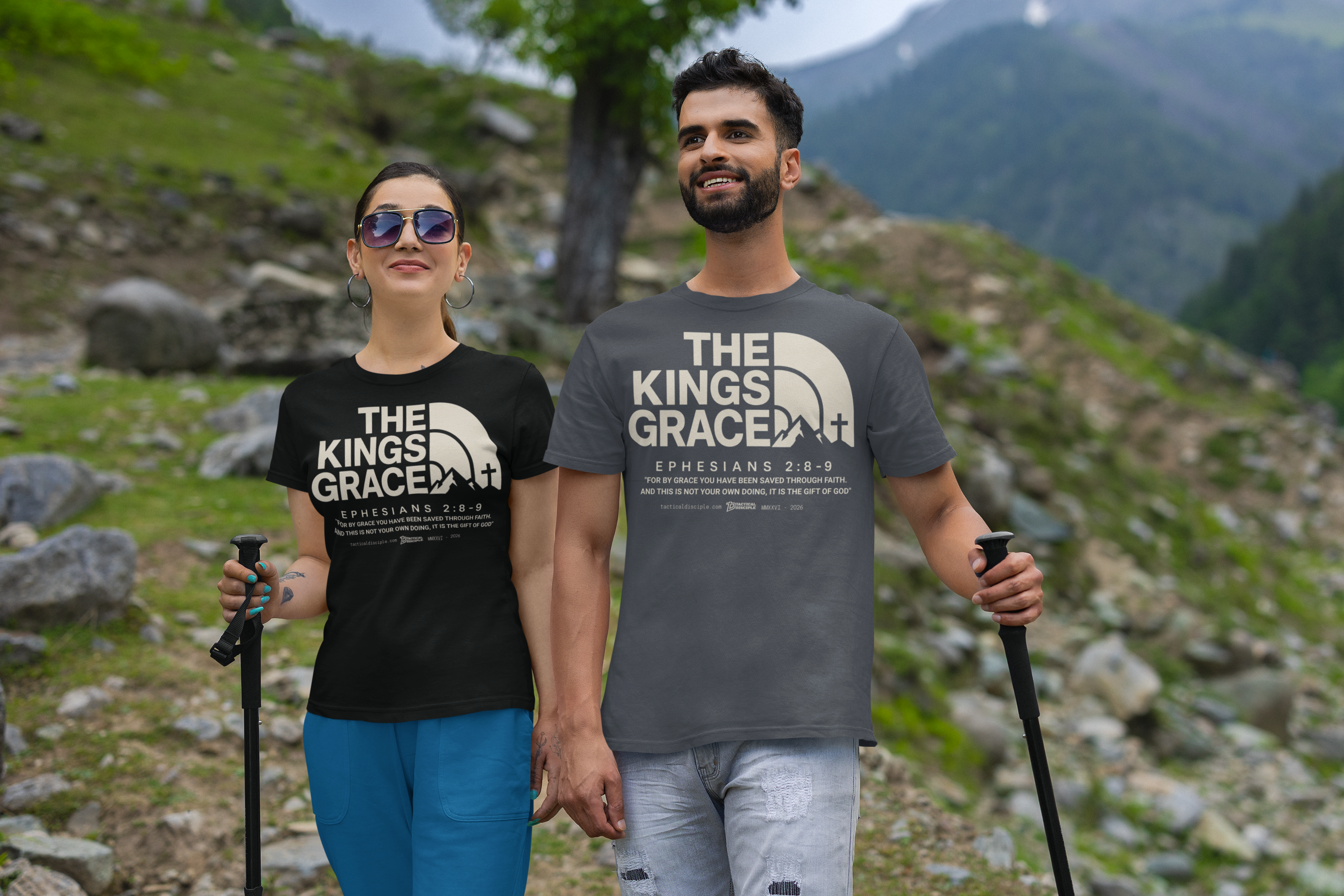 The King's Grace – Premium Christian Tee