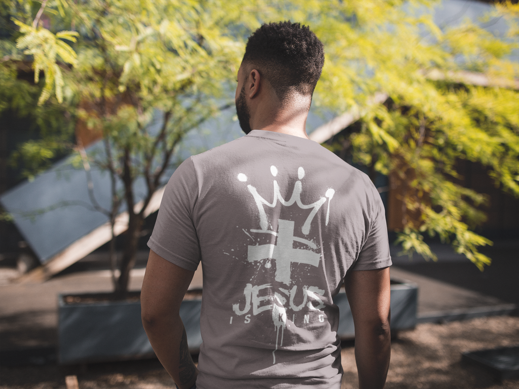 Jesus Is King - 100% Cotton Faded T-Shirt