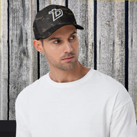 "TD" Flex Fit 3D Puff Cross Hat