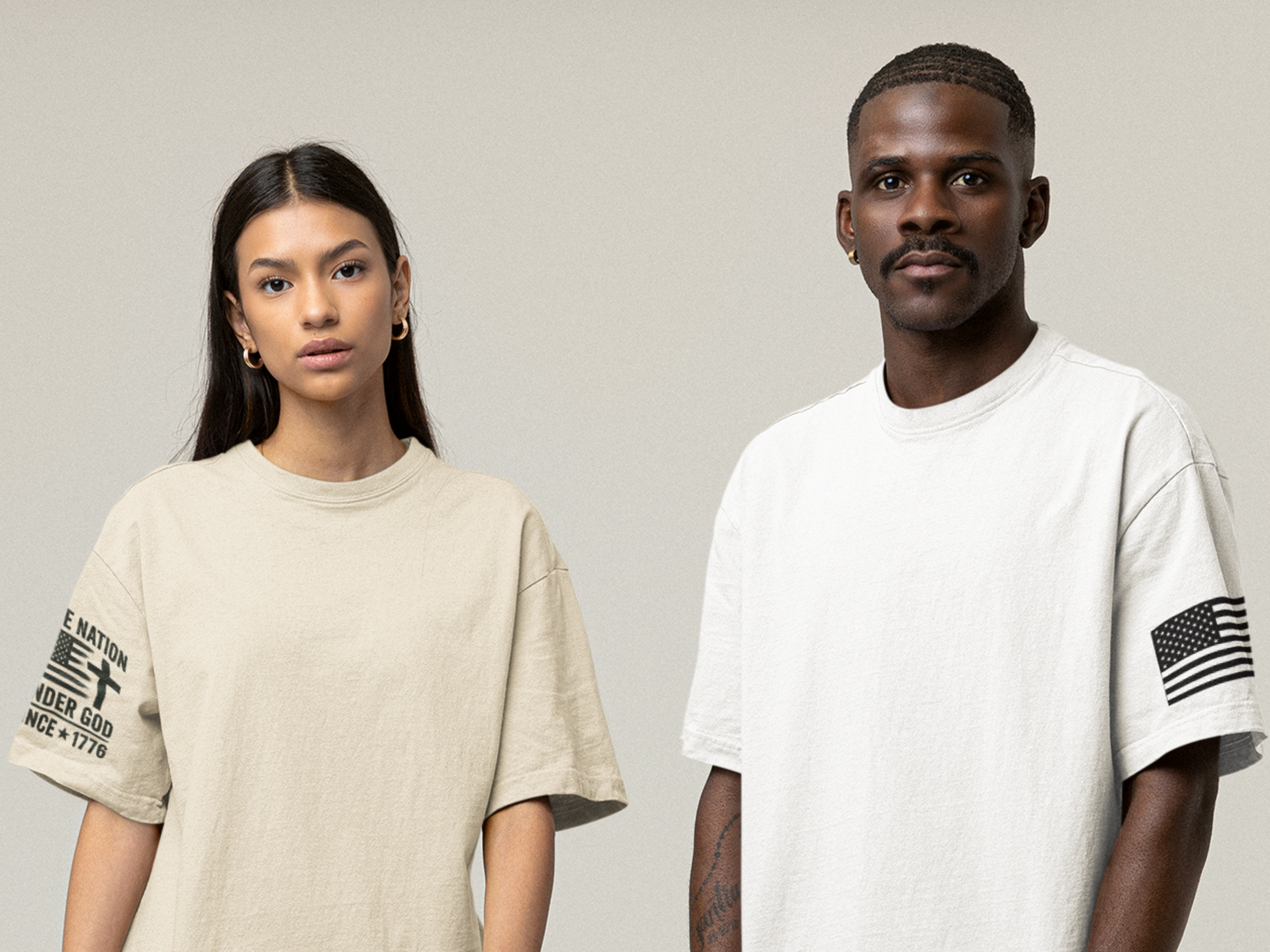 T-Shirt - One Nation Under God - Unisex premium t-shirt