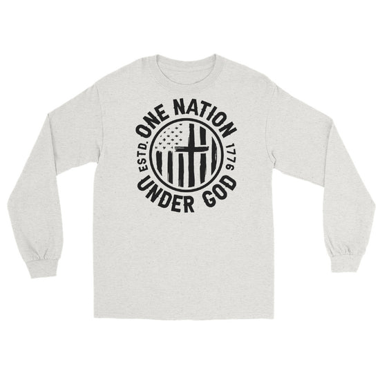 One Nation Under God - 100% Cotton Long Sleeve
