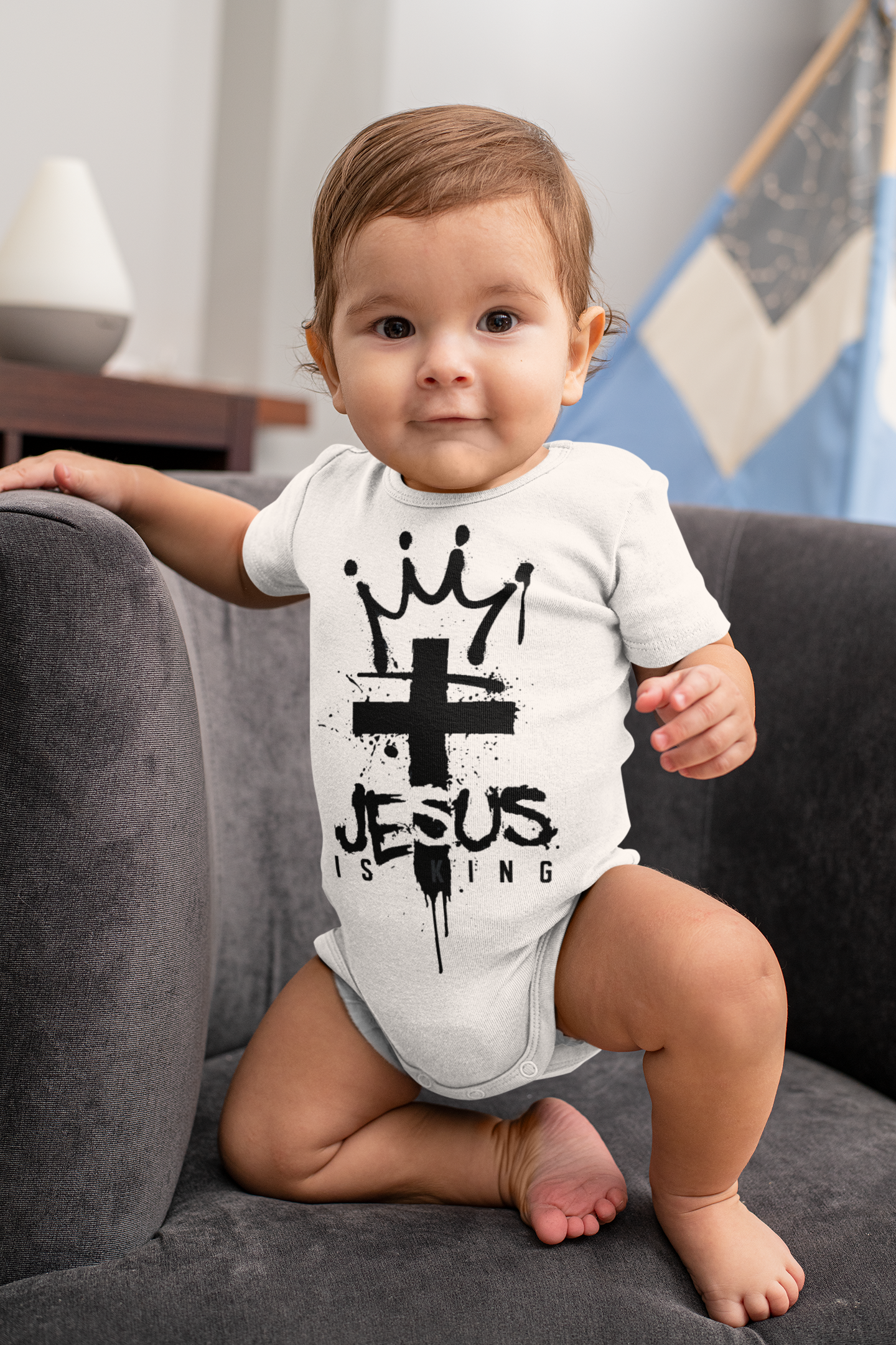 Infant - Jesus is King Bodysuit