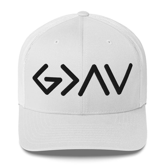 God Is Greater Than Your Highs and Lows - Trucker Hat