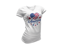 America 250 – Women's V-Neck Tee